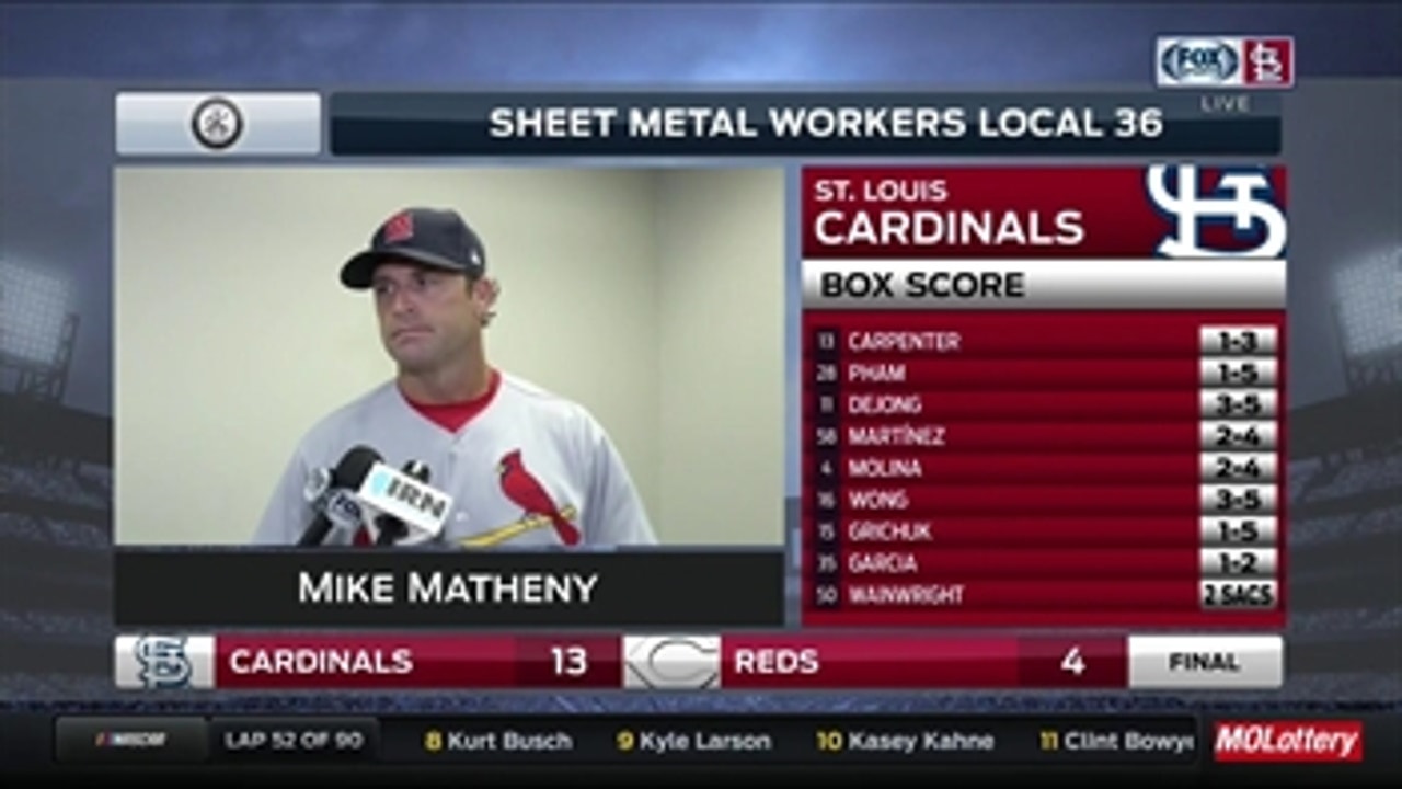 Mike Matheny happy with Brett Cecil's performance in long relief