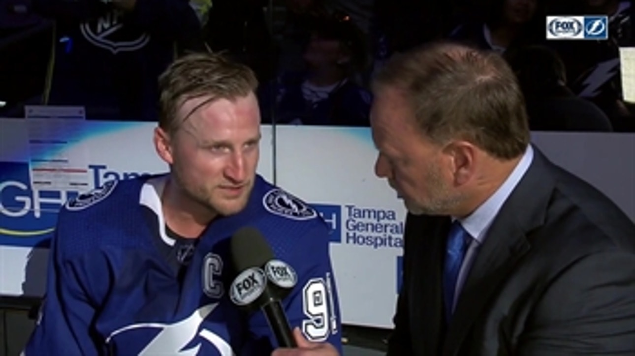 Steven Stamkos: "That's the culture here"