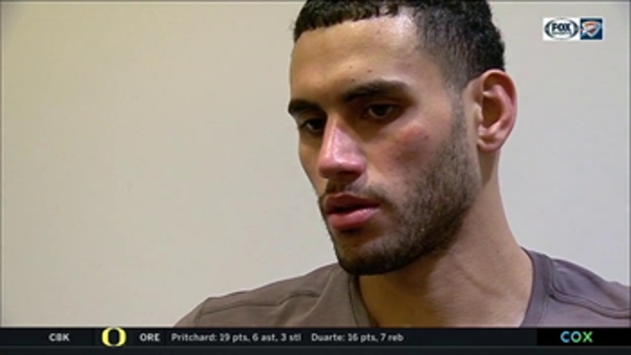 Abdel Nader on the 109-104 OKC Win against New Orleans