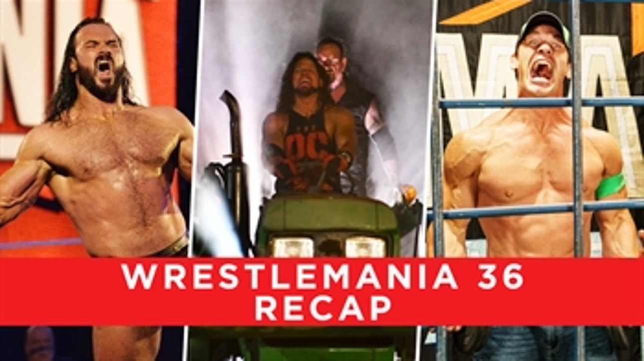 All the SHOCKING results from WrestleMania 36: WWE Now India
