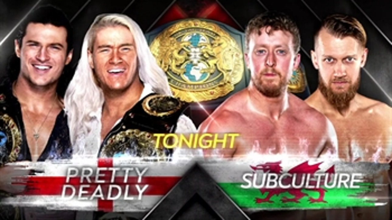 Pretty Deadly vs. Subculture for the NXT UK Tag Team Titles today: July 22, 2021