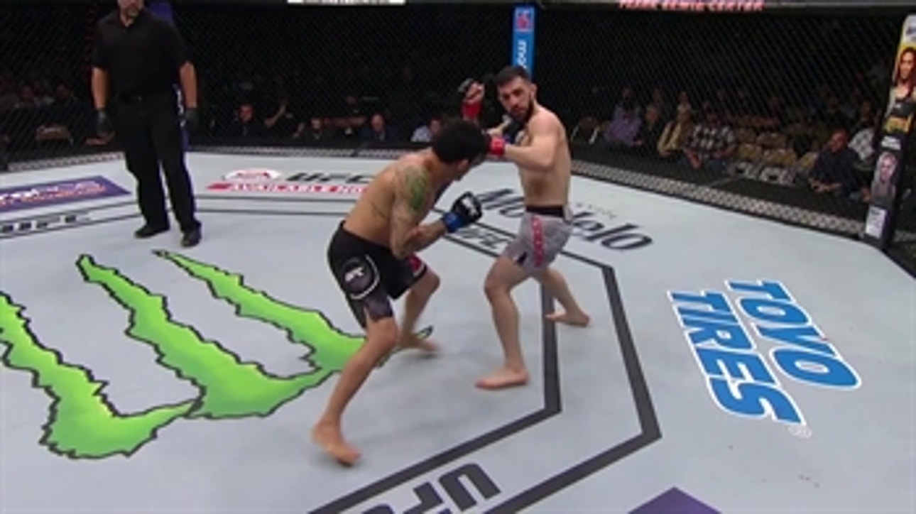 Diego Ferreira TKO's Jared Gordon ' HIGHLIGHT ' UFC