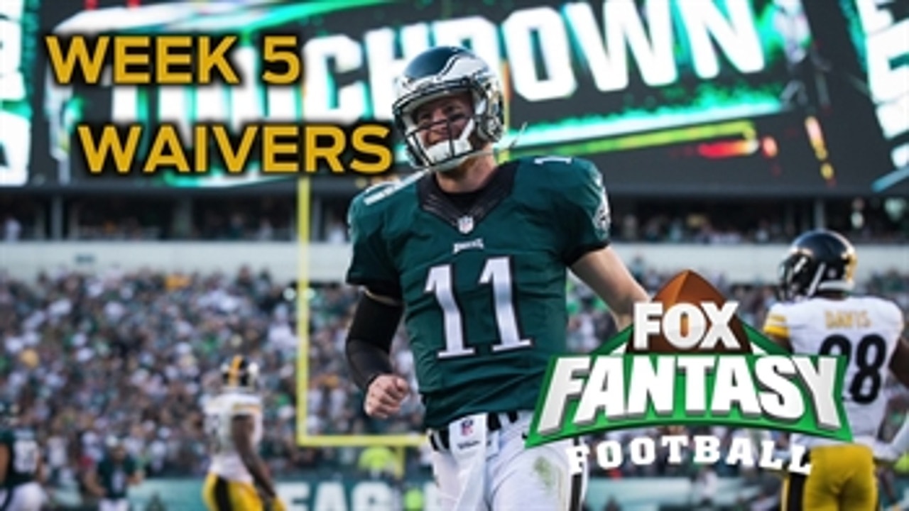 Fantasy Football: Week 5 Waiver Wire Top Targets