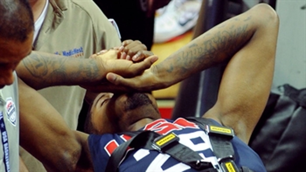 Paul George says it was just a freak accident
