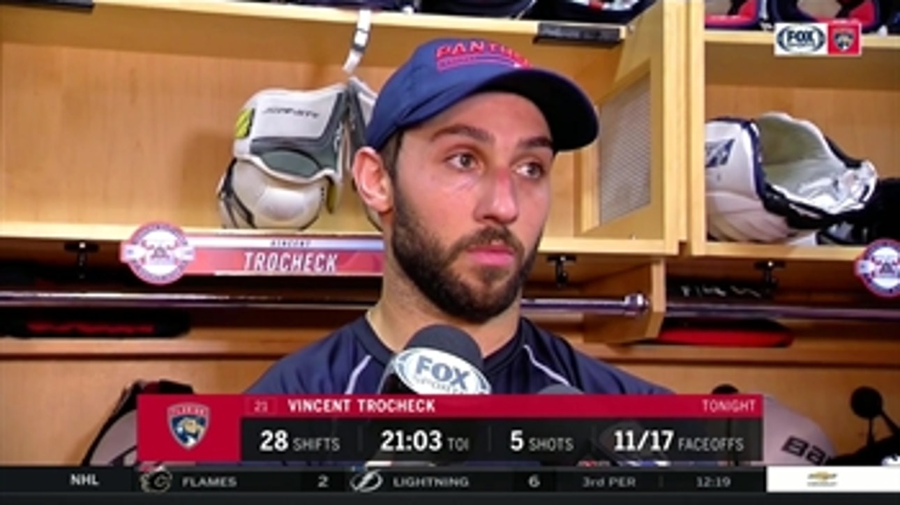 Vincent Trocheck after loss Stars: 'We gotta clean some things up'