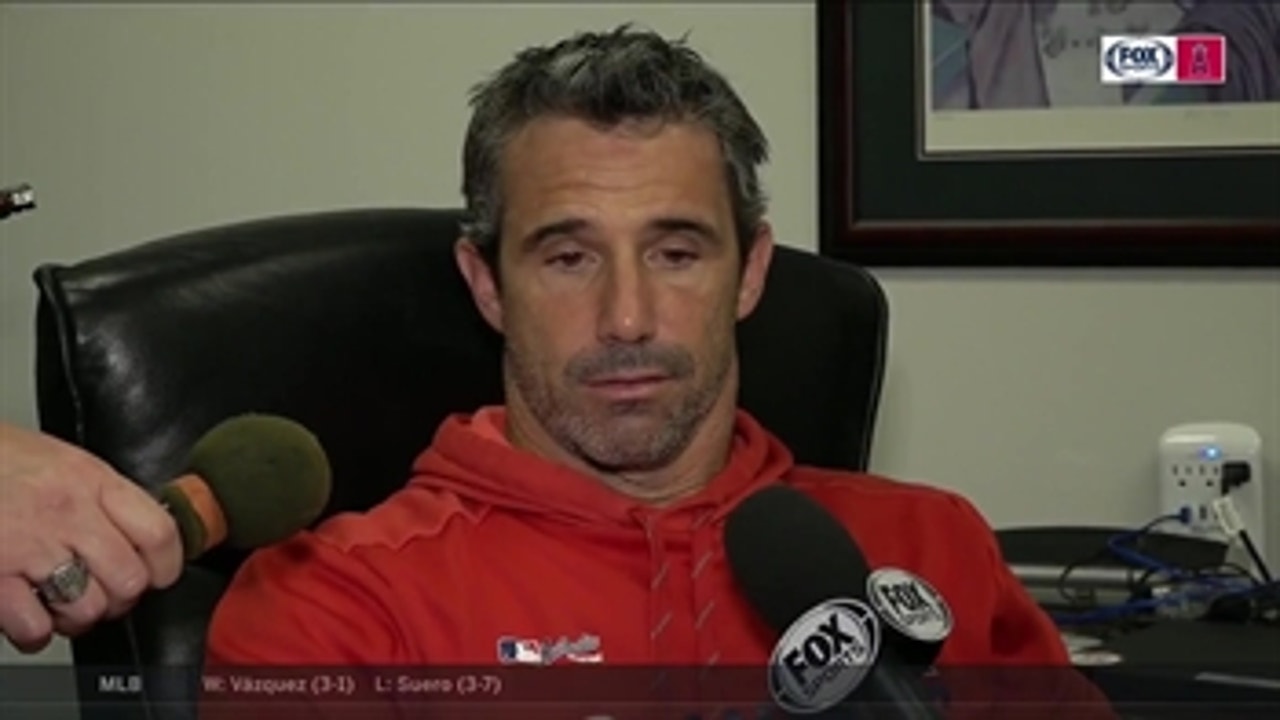 Ausmus after the Angels lose to the Rangers again in extra innings