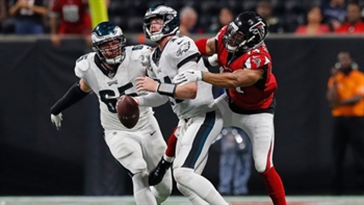 Nick Wright explains why the Eagles injuries were a bigger concern than their loss to the Falcons