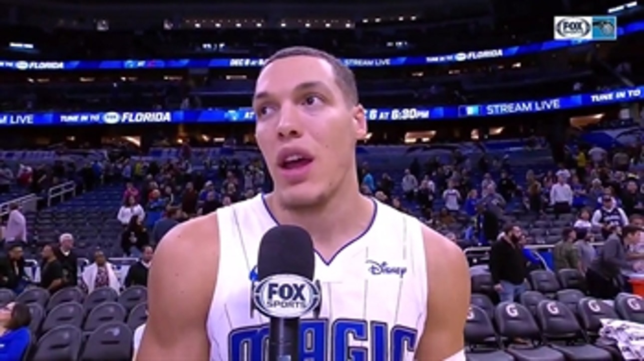 Aaron Gordon talks Magic's 3rd straight win, his season-high 32 points