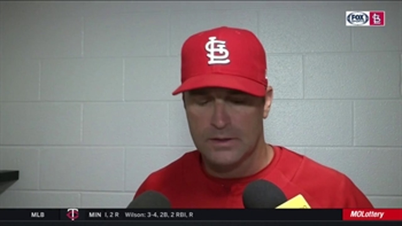 Matheny on Cards in late innings against White Sox: 'They got the best of us there'