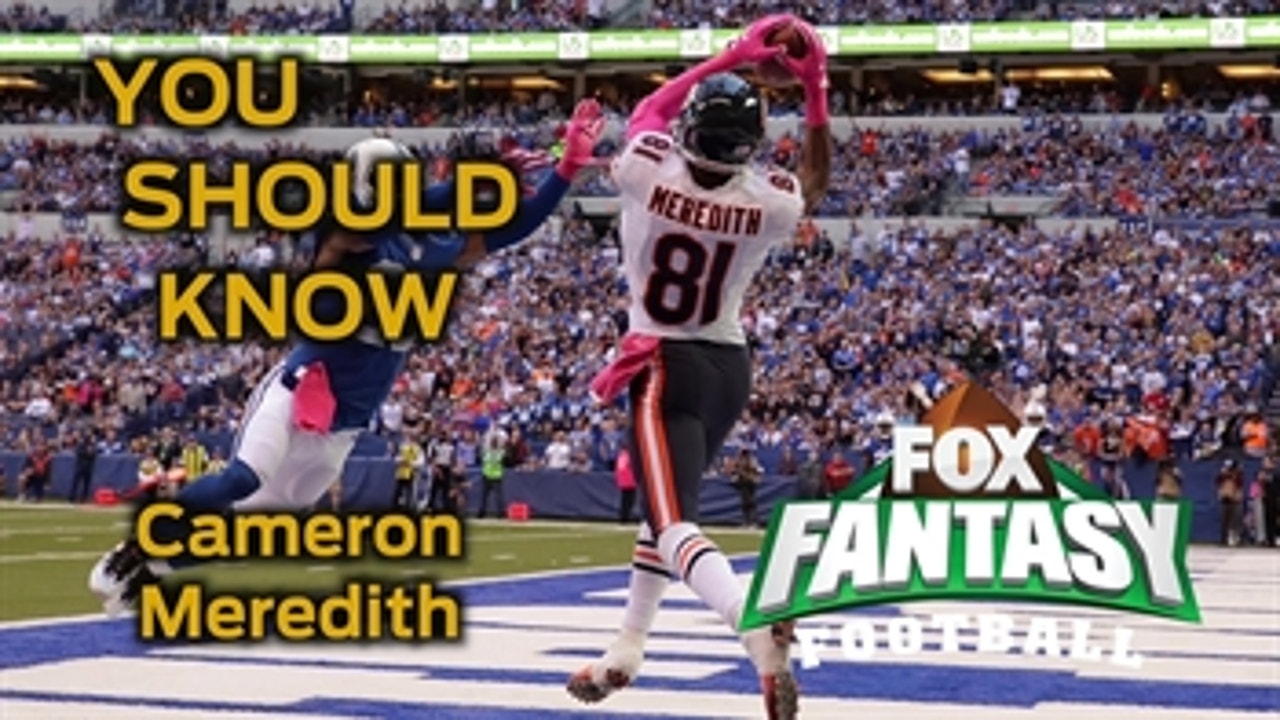 Fantasy Football: know this about the Bears' Cameron Meredith