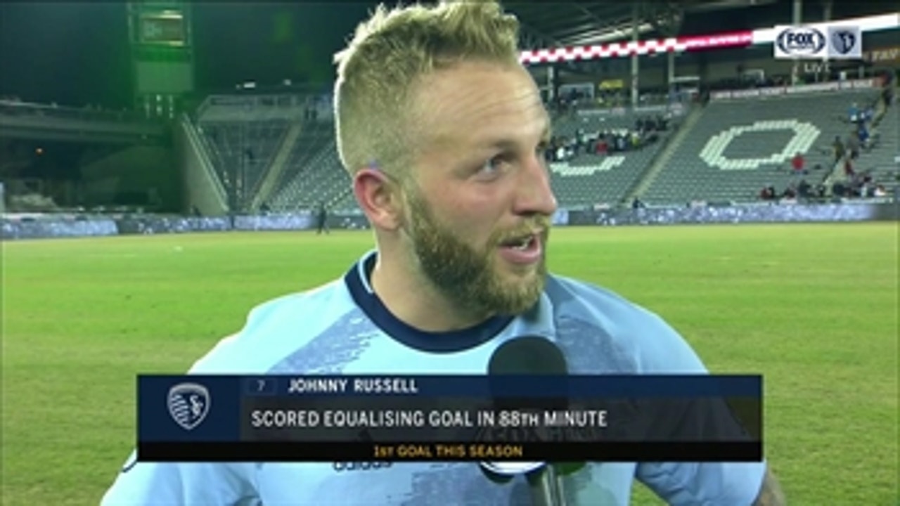 Russell credits Sporting KC's road fans after big goal: 'They've been brilliant for us'