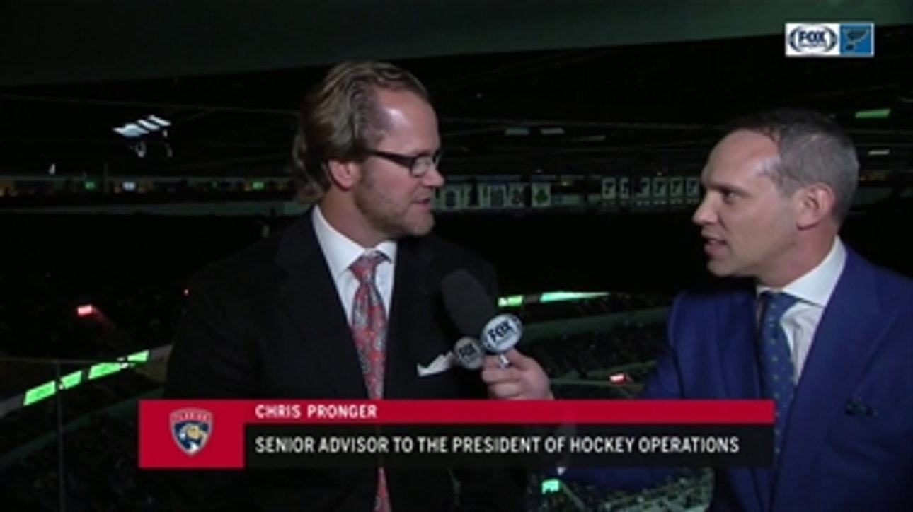 Chris Pronger on his post-playing career in the Panthers' front office