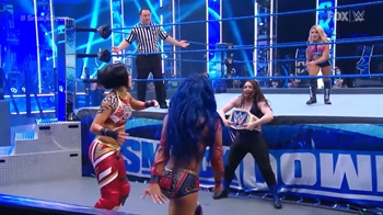 Bayley battles Nikki Cross in Tag Team match ahead of Extreme Rules