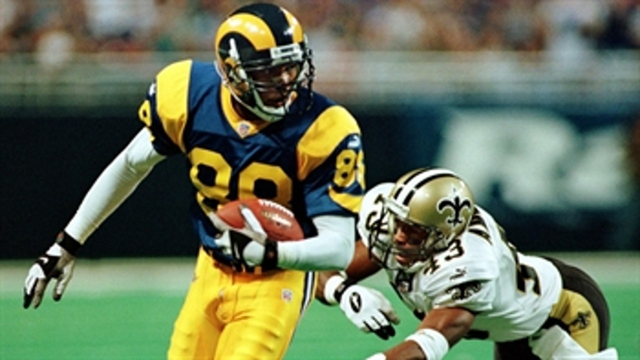 Torry Holt explains why the 'Greatest Show on Turf' Rams were a better offense than the Chiefs | LIVE FROM MIAMI
