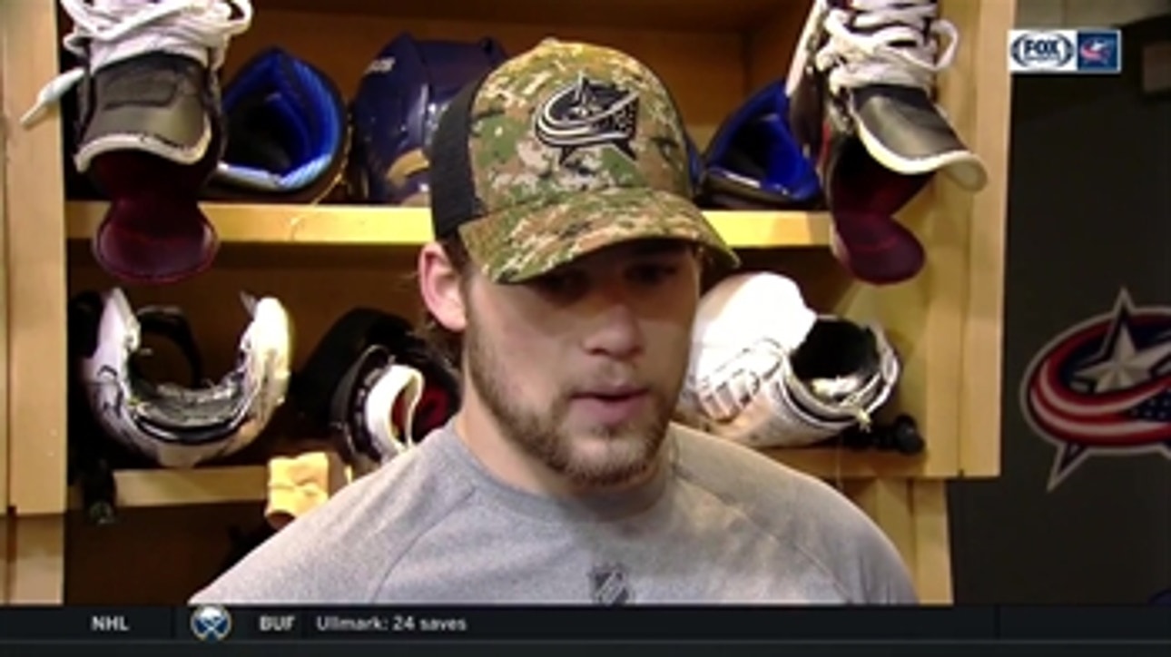 A team meeting in Colorado has sparked the Blue Jackets according to Josh Anderson