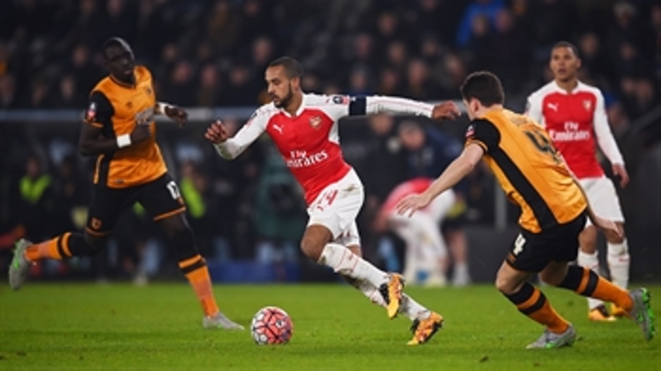 Walcott slots in against Hull to put the game away ' 2015-16 FA Cup Highlights