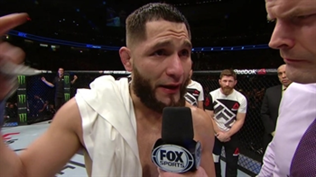 Jorge Masvidal gets booed after win over Donald Cerrone ' UFC FIGHT NIGHT