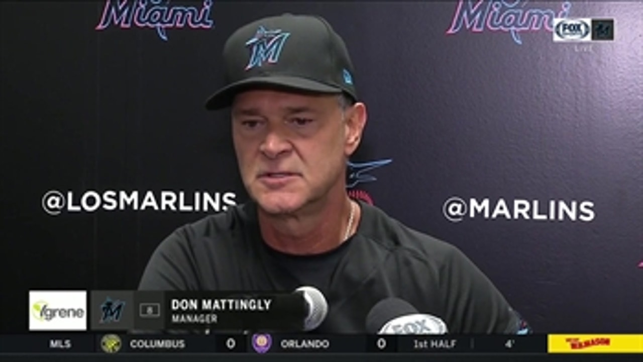 Don Mattingly applauds his ball club on explosive 7th-inning rally