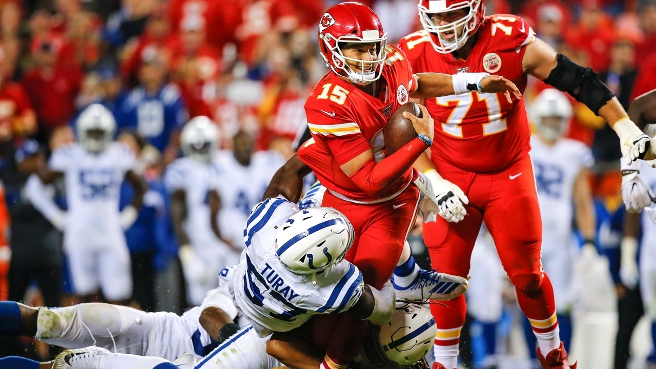 Shannon Sharpe thinks O-line struggles against Colts will send Chiefs 'back to the drawing board'