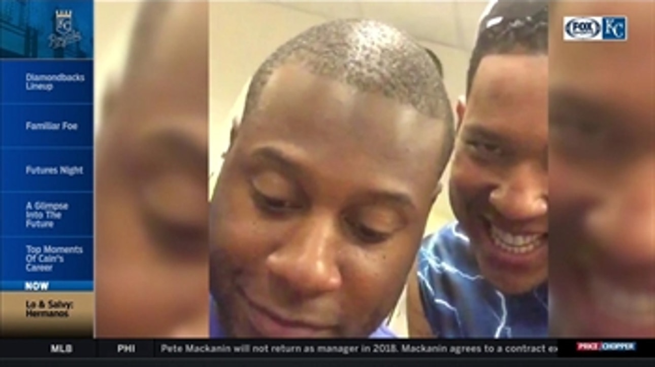 The best of Lorenzo Cain and Salvador Perez's social media shenanigans