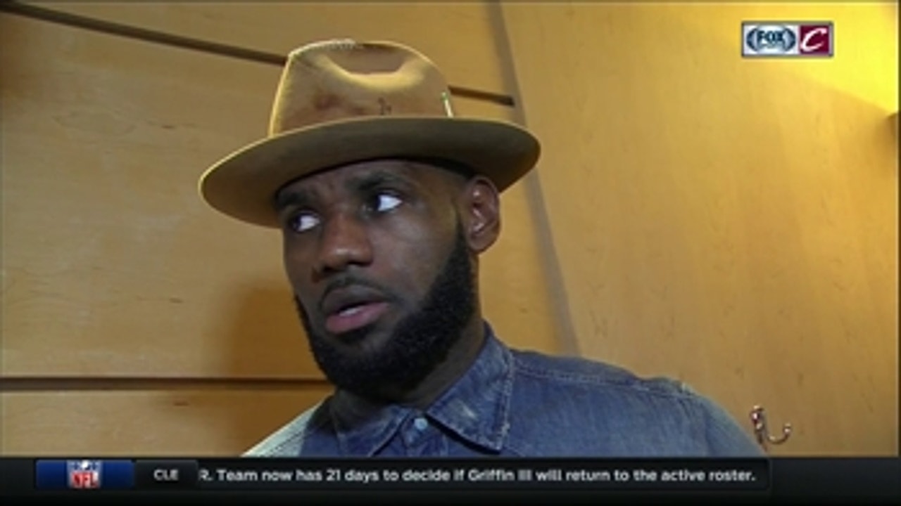 LeBron: Kevin Love was 'lightning' in first quarter, we looked for him all night