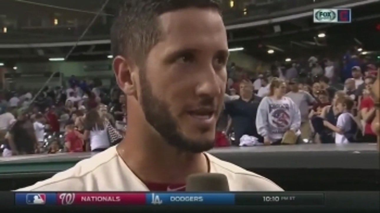 Yan Gomes credits fans for Indians' home success