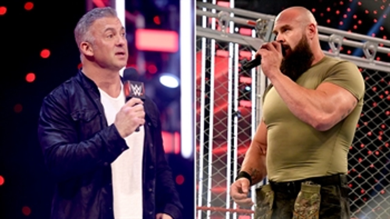 Braun Strowman's warning for Shane McMahon inside the Steel Cage: Raw, Apr. 5, 2021