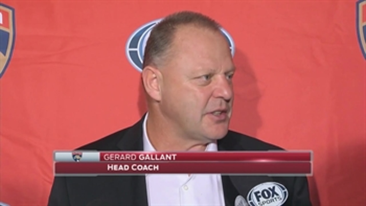 Gerard Gallant says Panthers can't afford to give goals to Lightning