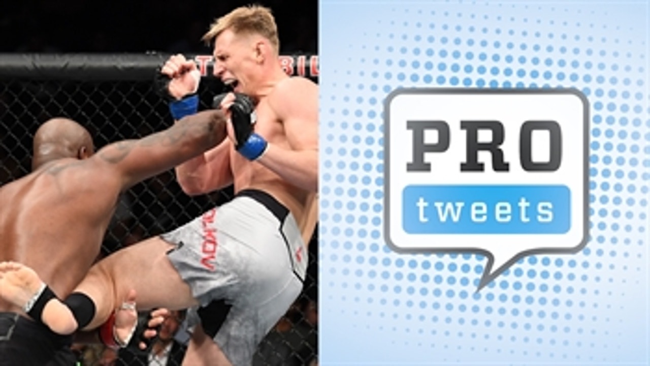 Pros react to Derrick Lewis' shocking KO victory ' PRO Tweets