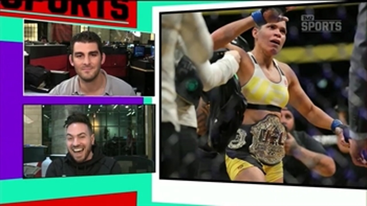 Amanda Nunes claims 200-percent chance of beating Ronda Rousey - 'TMZ Sports'