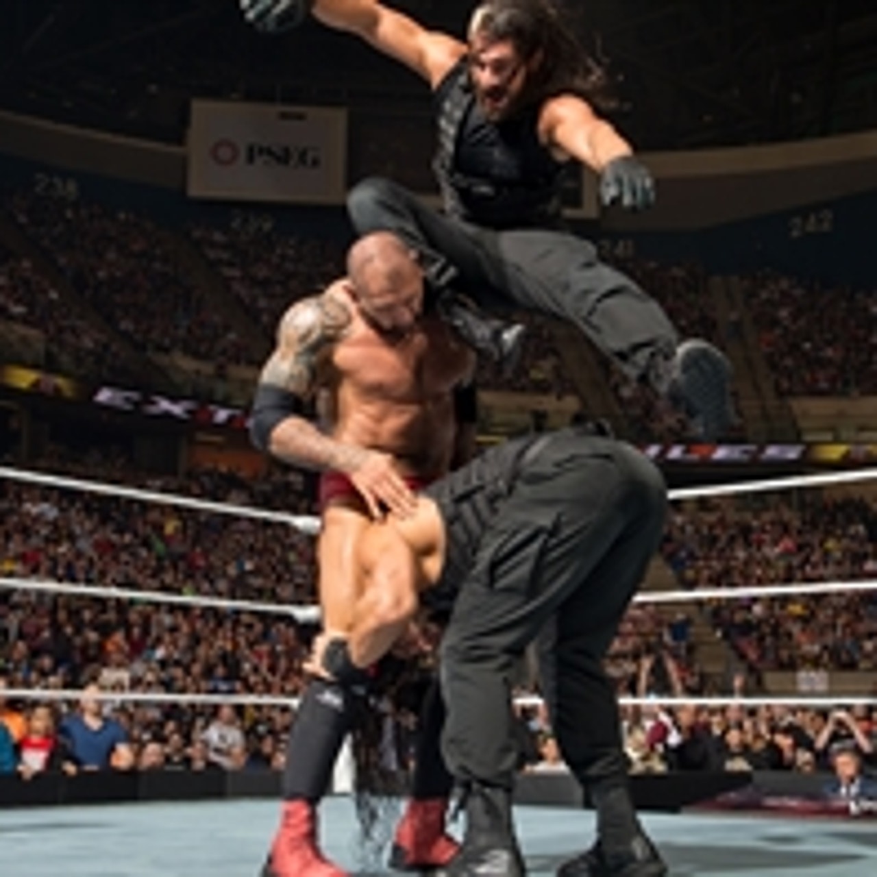 The Shield vs. Evolution WWE Extreme Rules 2014 Full Match