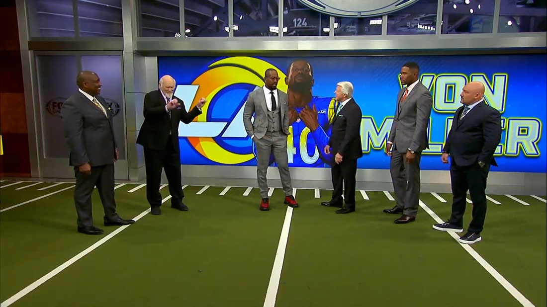 'FOX NFL Sunday' crew speaks with Von Miller about his ankle, joining Rams' culture and learning their terminology