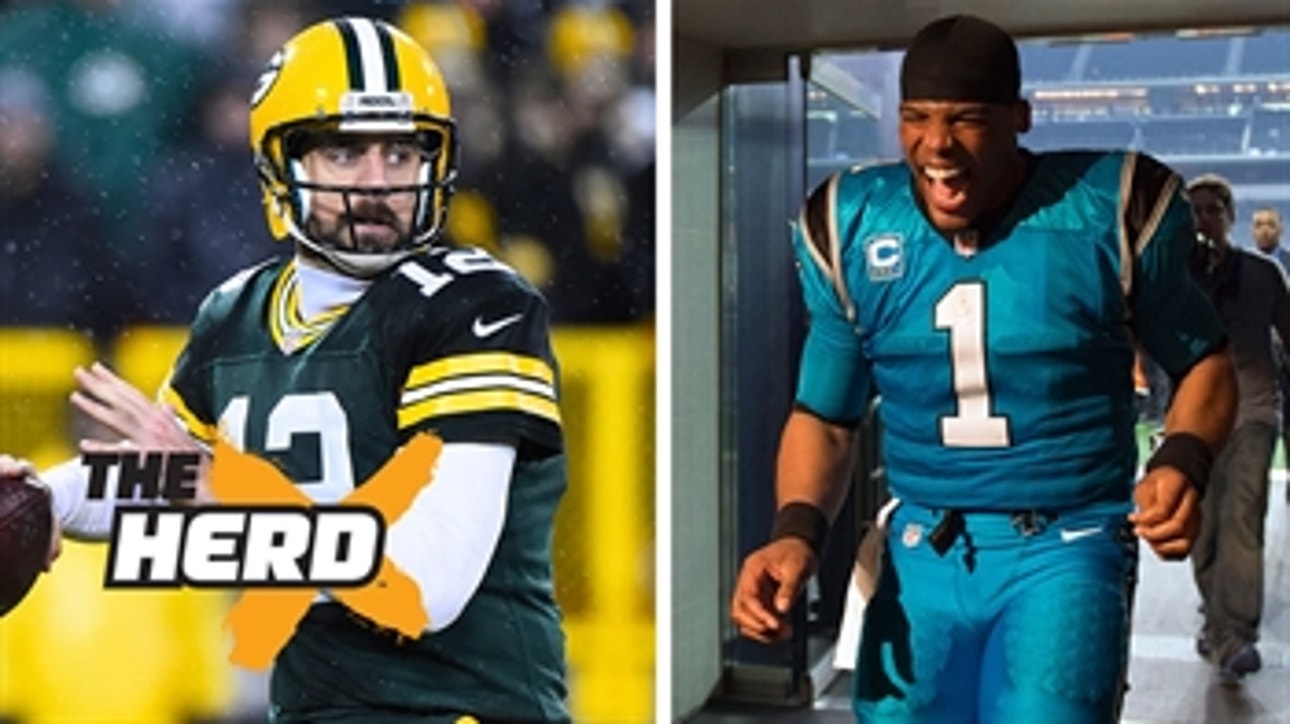 Colin Cowherd trusts Cam Newton more than Aaron Rodgers - 'The Herd'