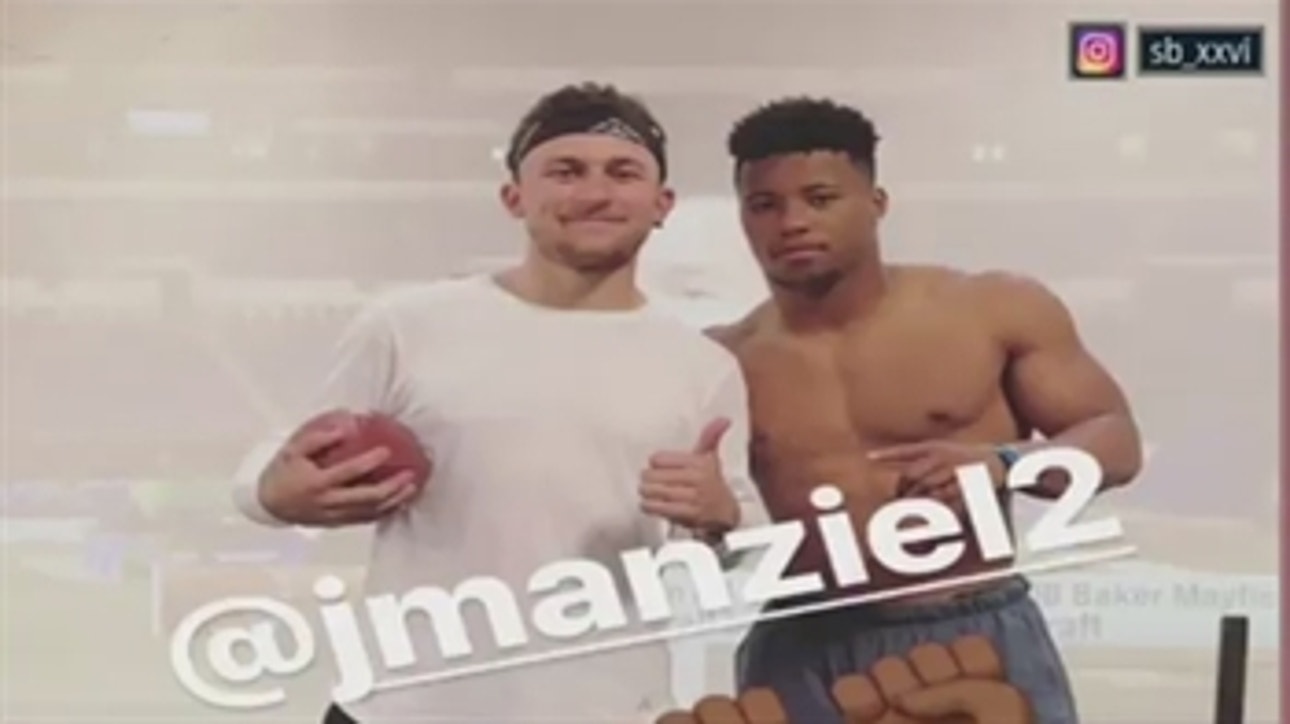 Jason Whitlock reacts to Johnny Manziel and Saquon Barkley working out together