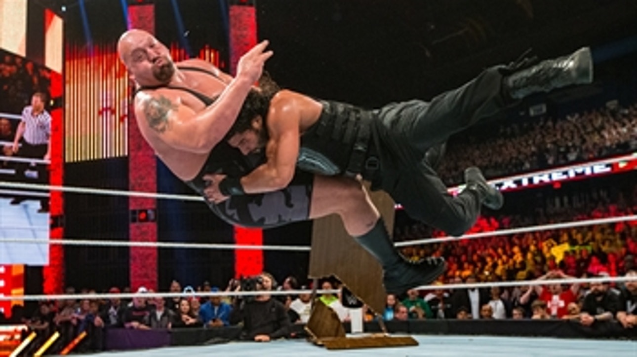 Roman Reigns vs. Big Show - Last Man Standing Match: WWE Extreme Rules 2015 (Full Match)