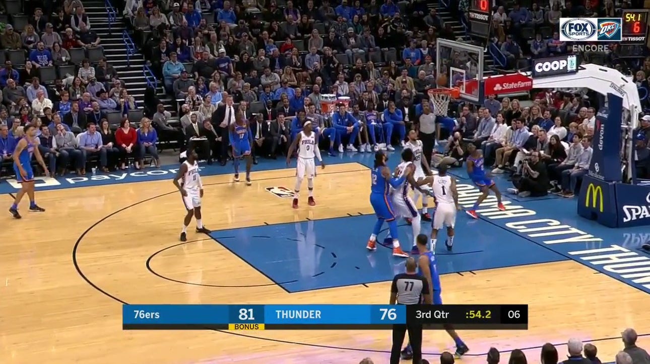 WATCH: Shai Gilgeous-Alexander off the Screen from Adams ' Thunder ENCORE