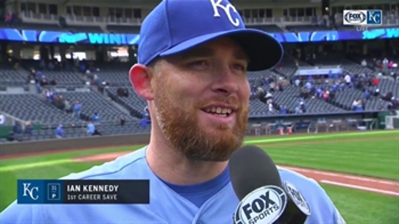Kennedy after first MLB save: 'I've grown to' bullpen role