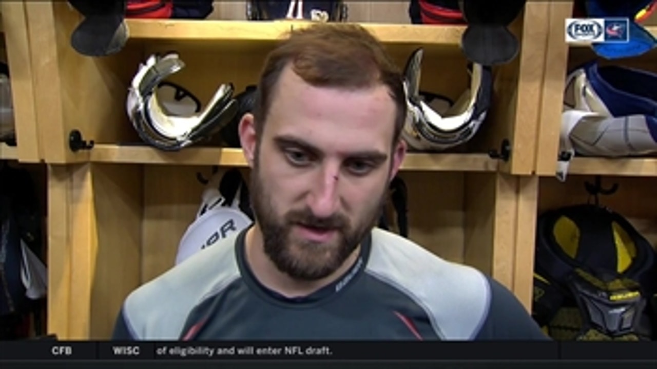 Foligno on fight: Tried to generate some sort of emotion