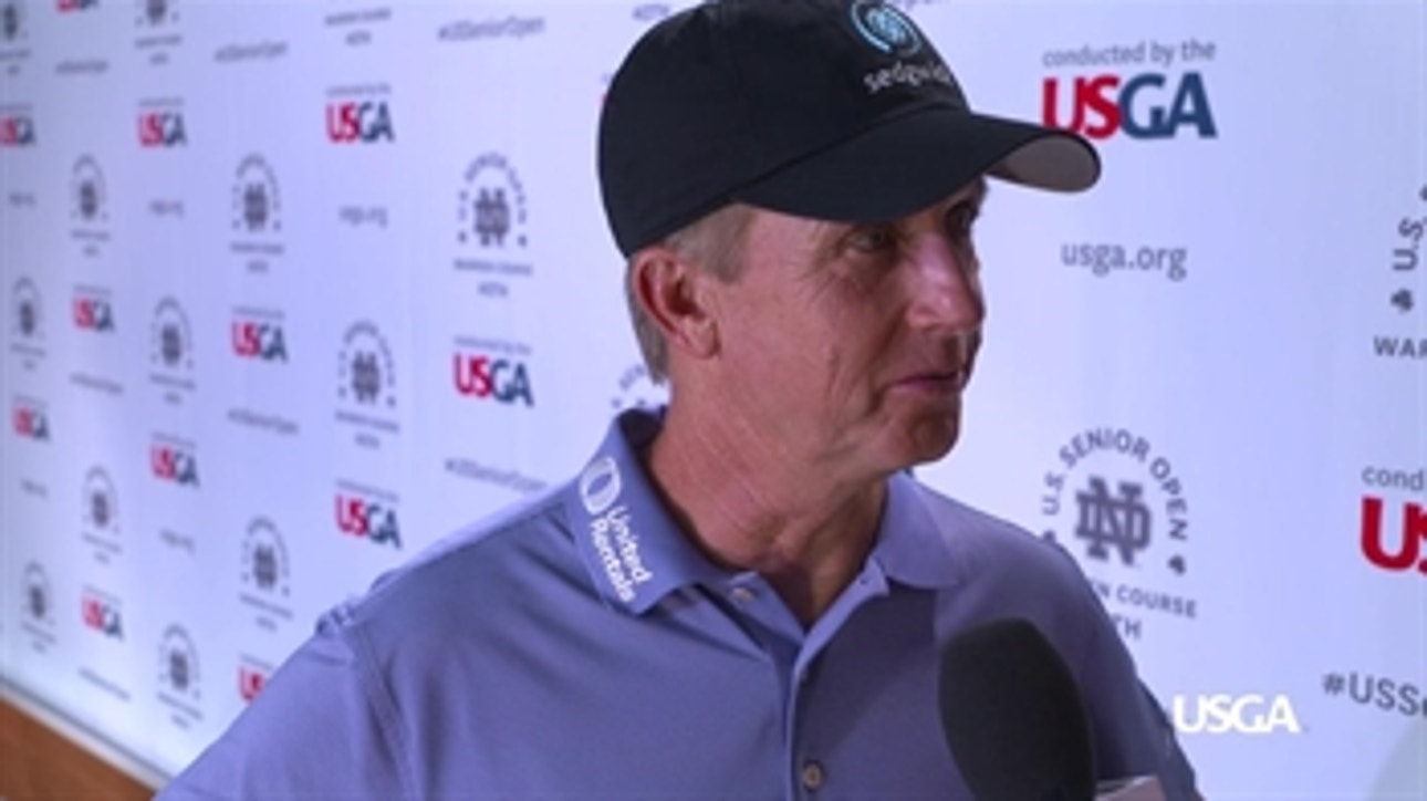 40th U.S. Senior Open: Defending Champ Toms After Record-Tying 62