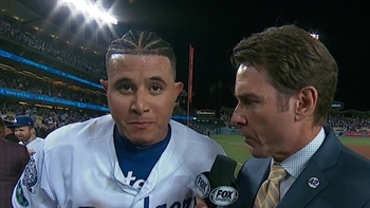 Manny Machado on the wild finish to Game 4 of the NLCS
