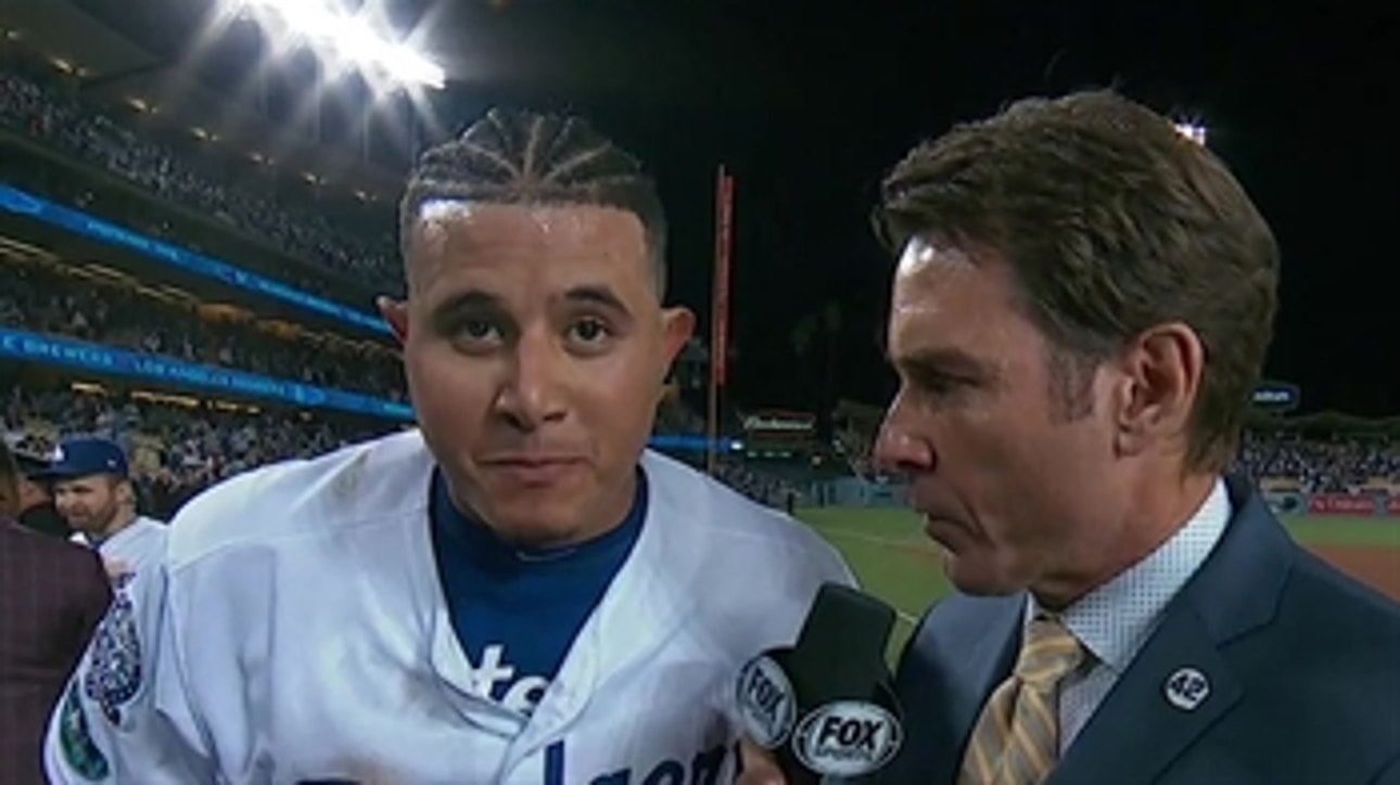 Manny Machado on the wild finish to Game 4 of the NLCS
