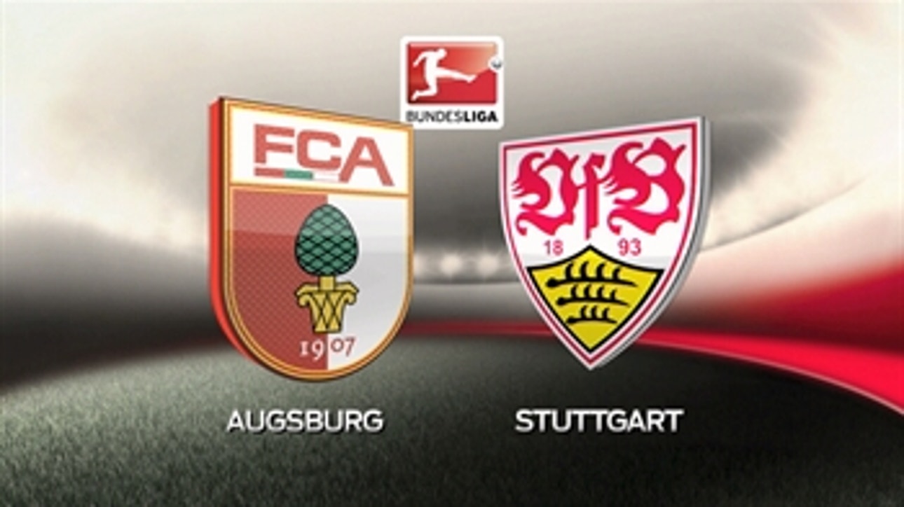 FC Augsburg vs. VfB Stuttgart ' 2015-16 Bundesliga Highlights