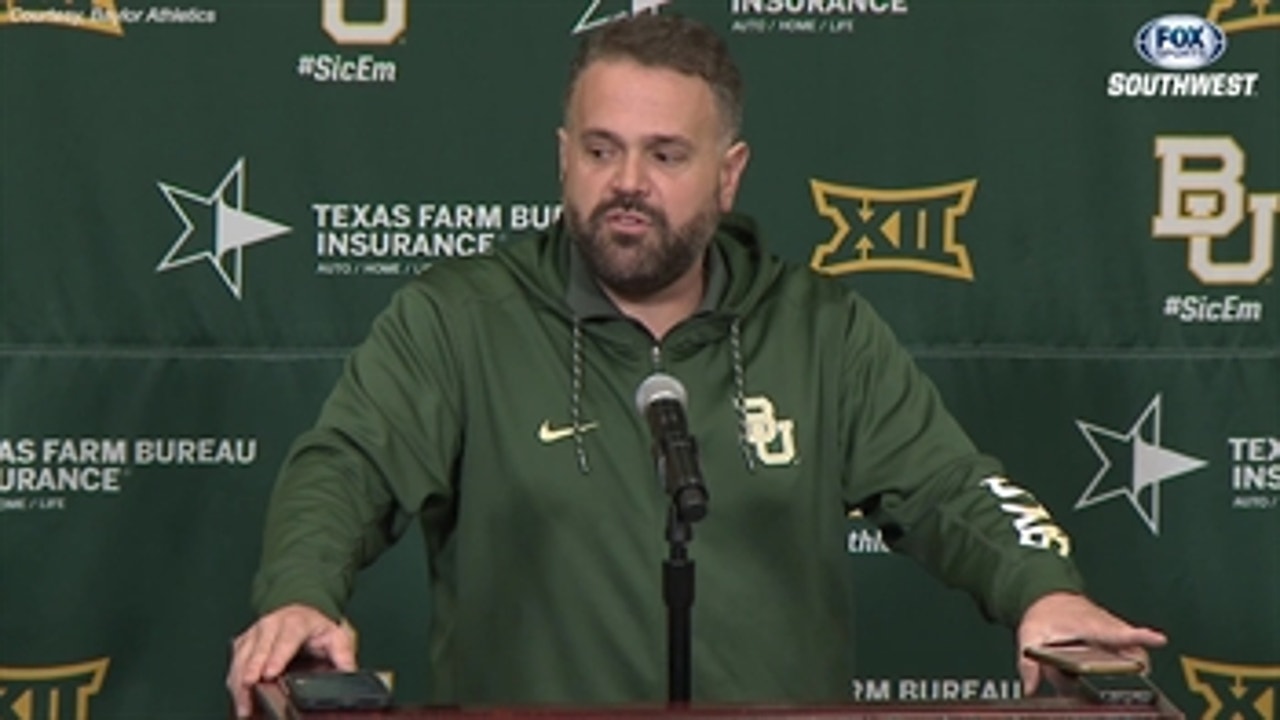 Matt Rhule on Baylor 'code of conduct' in football program