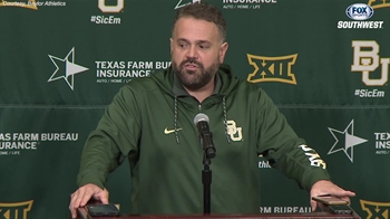 Matt Rhule on Baylor 'code of conduct' in football program