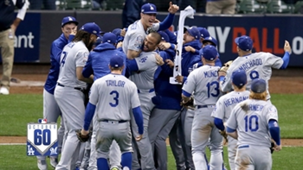 Watch the best 60 seconds from Brewers vs. Dodgers NLCS Game 7 ' #October60