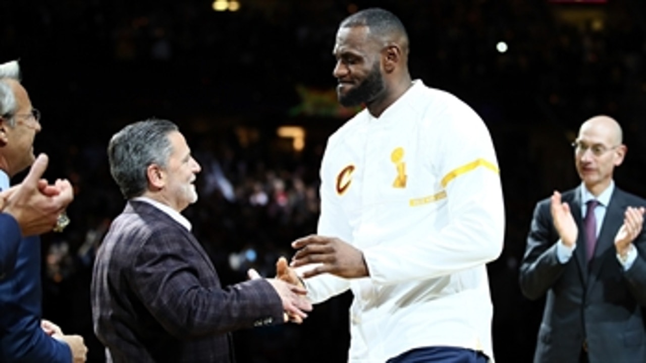 Comedy of Errors: Nick Wright debunks Dan Gilbert's claim the Cavs can win a title without LeBron James
