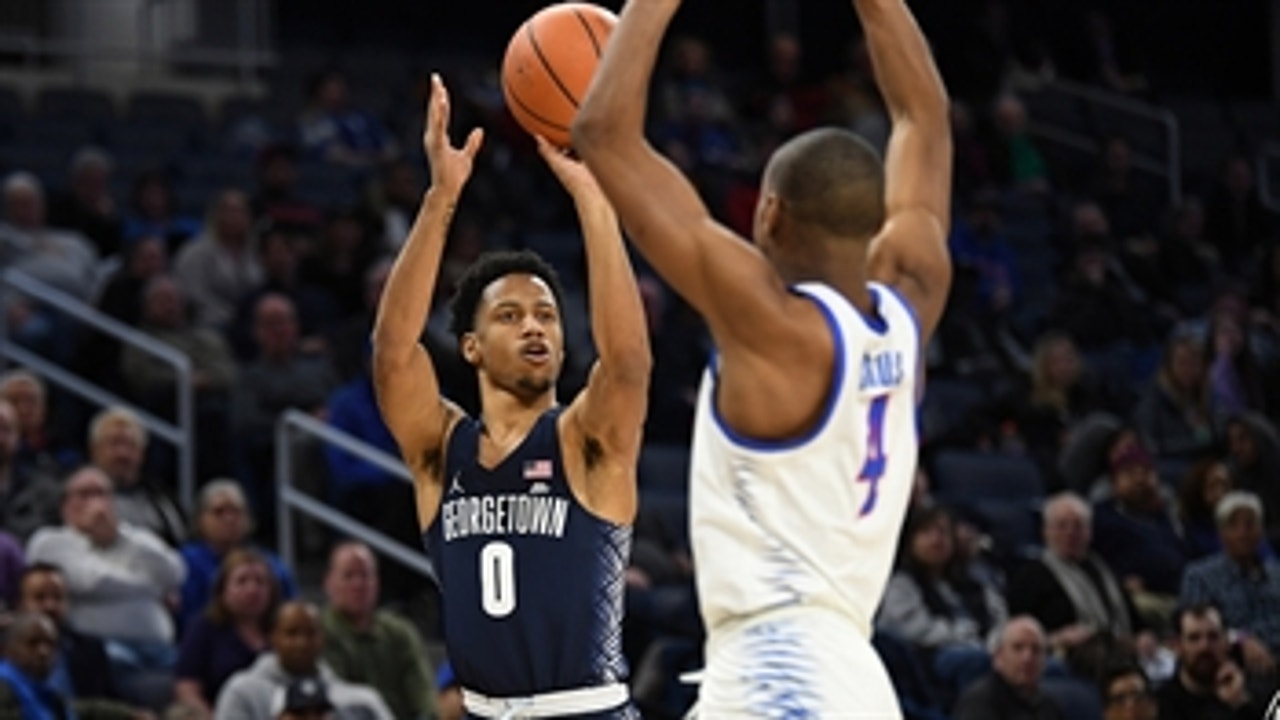 Georgetown gets first Big East win with 90-81 victory over DePaul