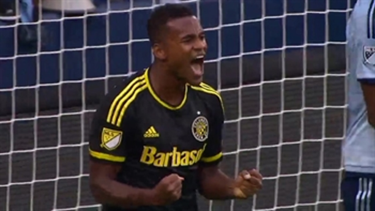 Ola Kamara puts Columbus in front against Sporting KC ' 2016 MLS Highlights