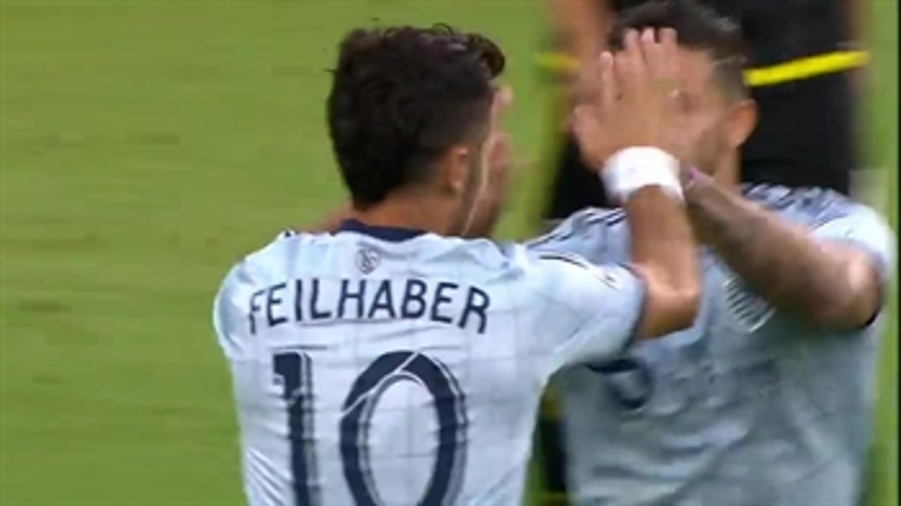 Feilhaber converts the penalty to level against Columbus ' 2016 MLS Highlights
