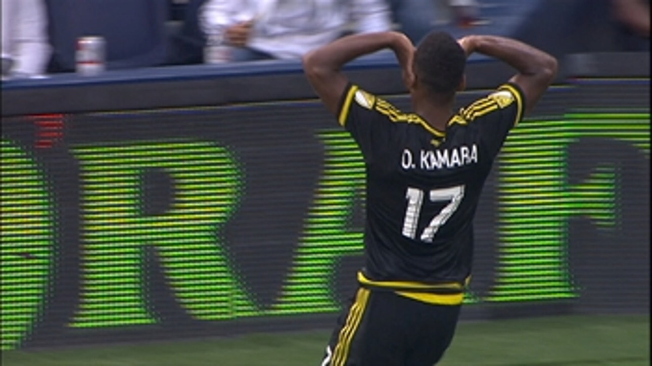 Ola Kamara makes it 2-2 against Sporting KC ' 2016 MLS Highlights
